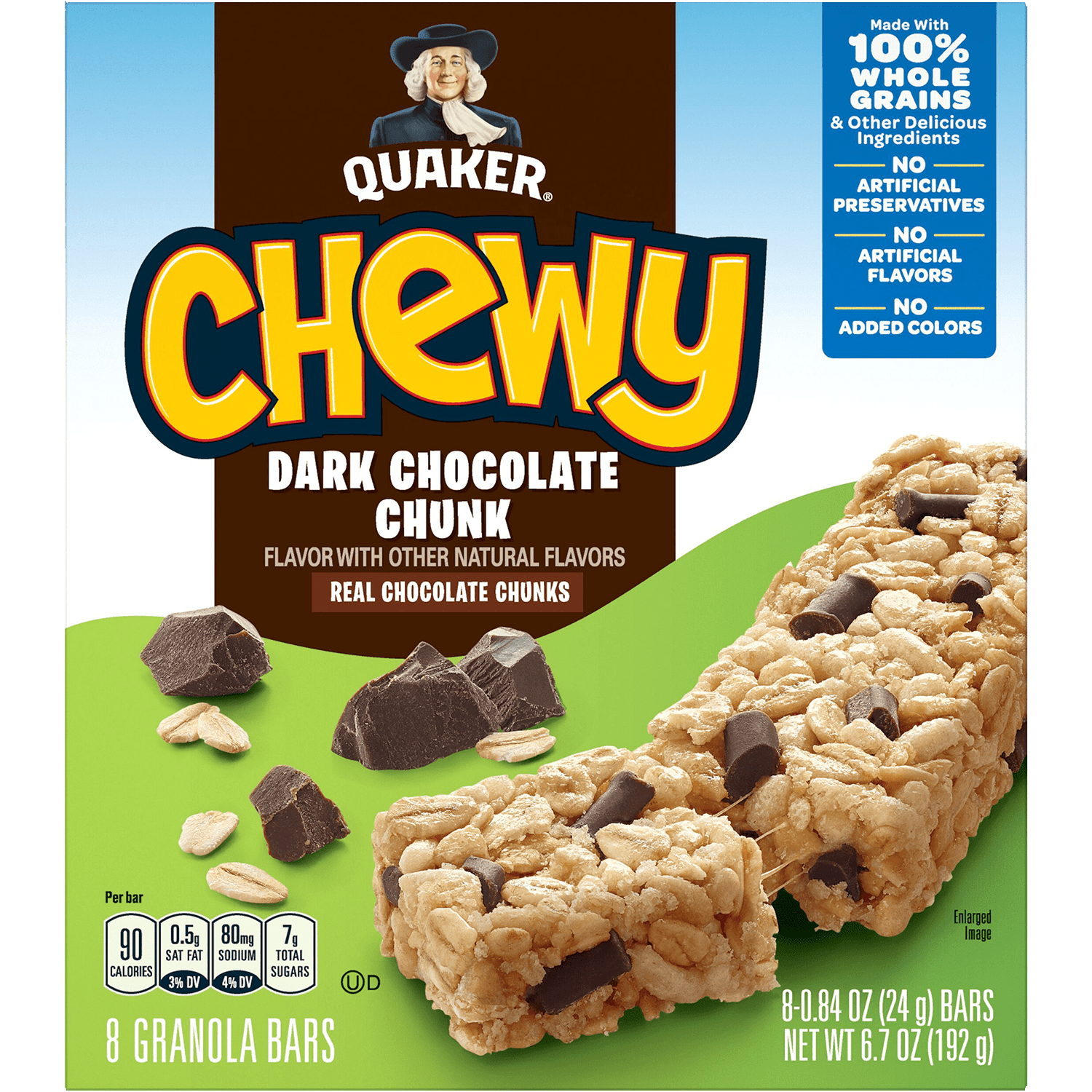 Quaker® Chewy Granola Bars - Dark Chocolate Chunk