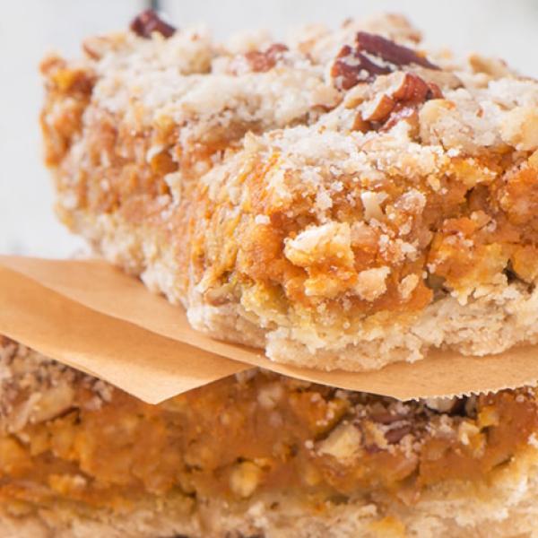 Spirited Southern Sweet Potato Bars