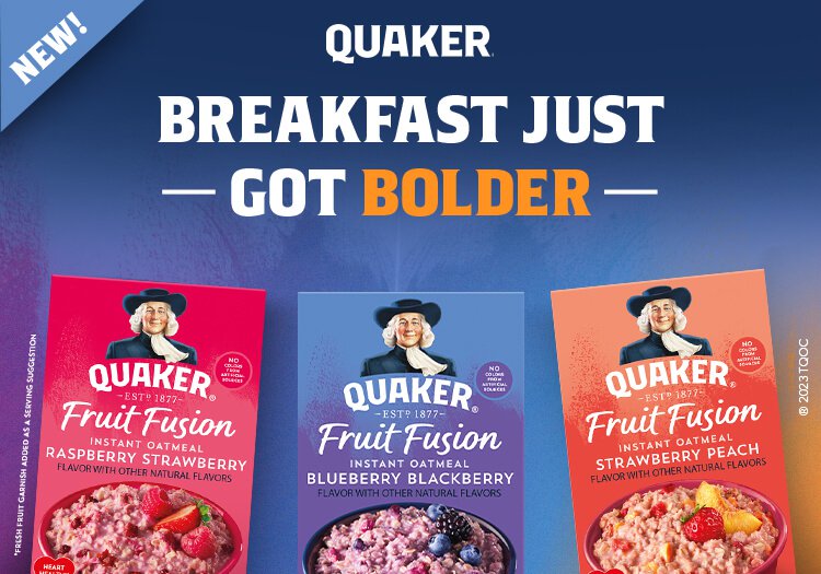 Quaker Fruit Fusion Instant Oatmeal Variety Pack (20 ...