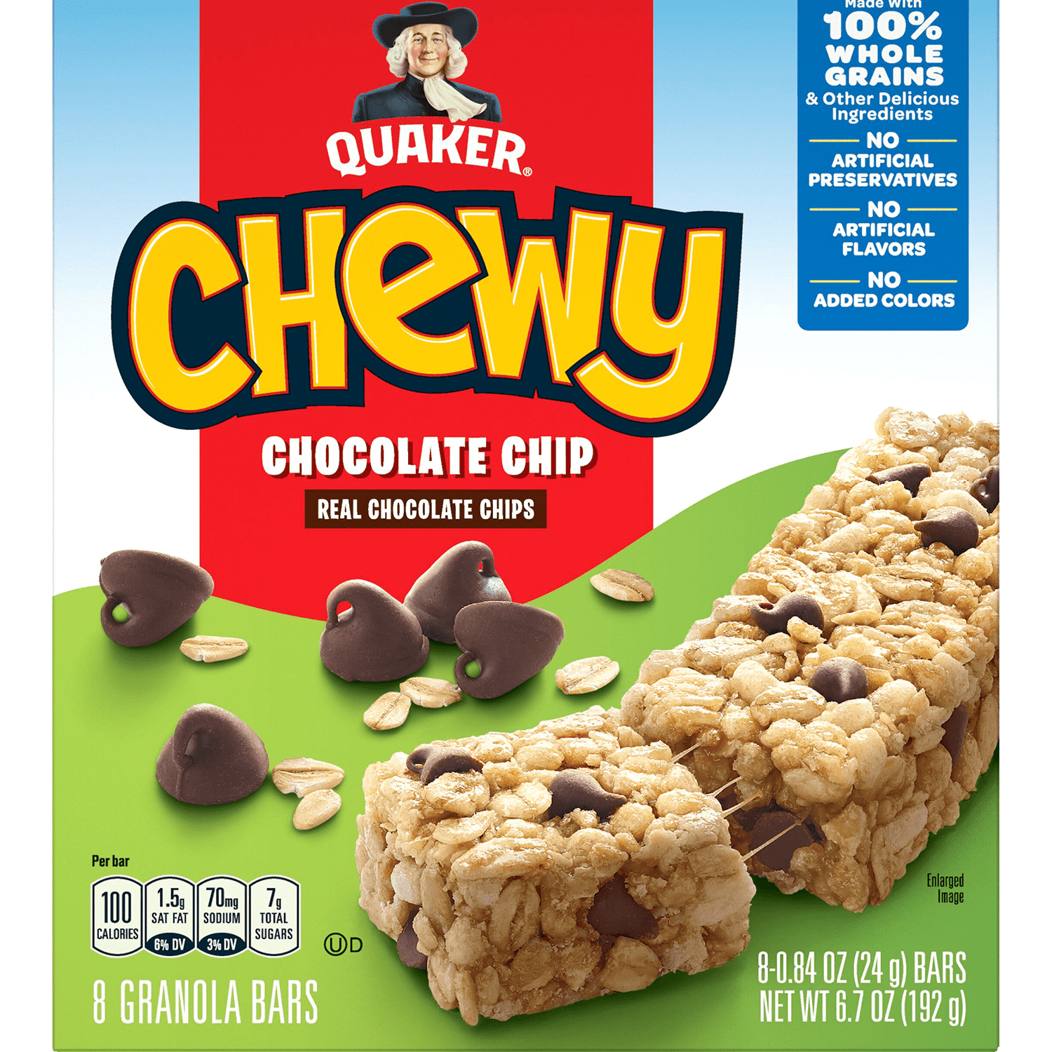 Quaker® Chewy Granola Bars - Chocolate Chip