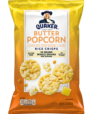 Quaker® Rice Crisps - Butter Popcorn