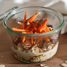 Carrot Cake Overnight Oats